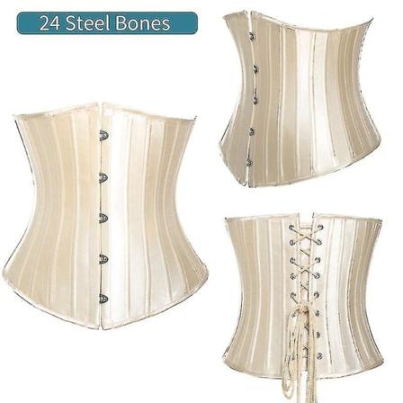 Tflycq Miss Moly Gothic Underbyst Sexig korsett och midja Cincher Bustiers Top Workout Body Shaper Bälte Plus Size Underkläder Corselet S-6xl