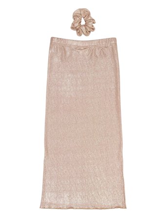 The New | Tnrosalind Long Glitter Skirt | 158/164
