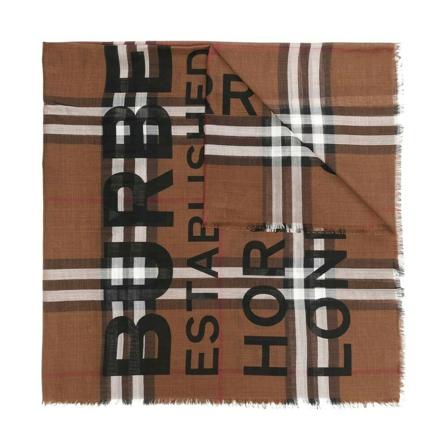 Burberry Scarves Brun, Dame Tørklæder, Størrelse: ONE Size
