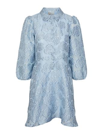 Yasphelia 3/4 Shirt Dress YAS Blue