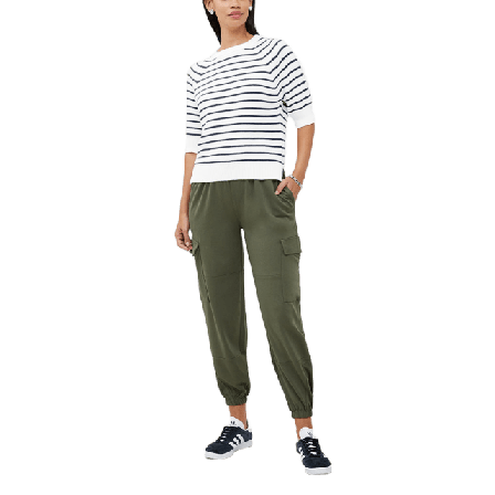 French Connection Lily Mozart Tröja Shorts Dam Vit XL