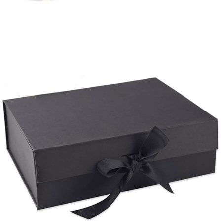 Lahjapakkaus kannella 22*16,5*8,8 cm, kokoontaitettavat lahjapakkaukset magneettikannella ja nauhalla häihin, syntymäpäiviin