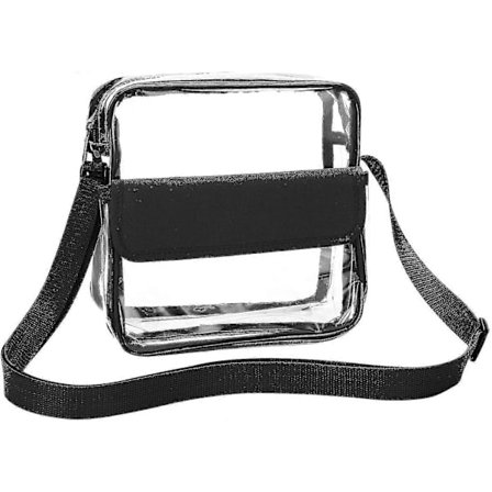 Transparent Crossbody Axelväska Med Justerbar Axelrem -NMAOV