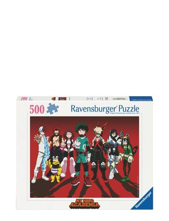 The Superheroes 500P Toys Puzzles And Games Puzzles Classic Puzzles Multi/patterned Ravensburger