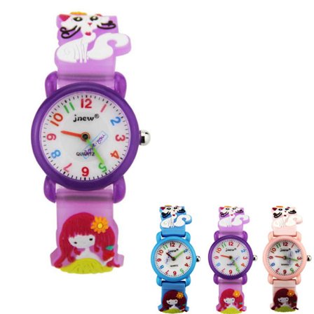 Watch Tecknad flicka Vattentät Toy Watch