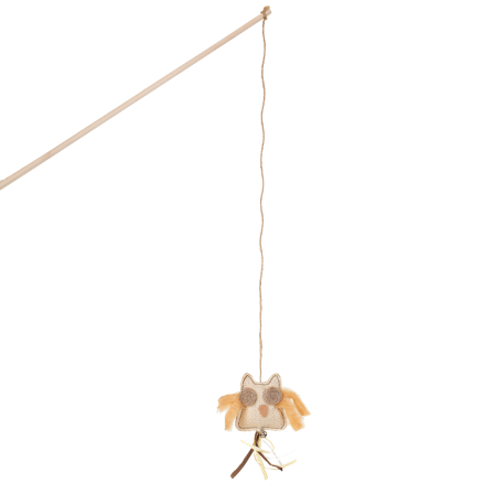 Pritax - Natural Aston kattesandbrett, 7x40x2cm, Brun - Katt - Katteleker & viftepinner - Viftepinner & viftestenger - ZOO.no