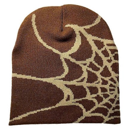 Y2k Hue Spider Web Hat Y2k Strikket Hue Skullies Hue Spider Web Hue Baggy Slouchy Hue Hovedbeklædning