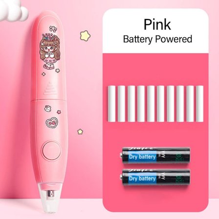 Elektrisk viskelær Automatisk blyantviskelær ROSA BATTERIDREV