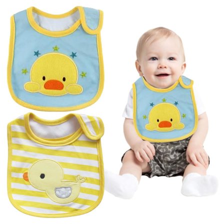 Baby smekker - vanntette smekker for babyer og småbarn - vanntette og justerbare