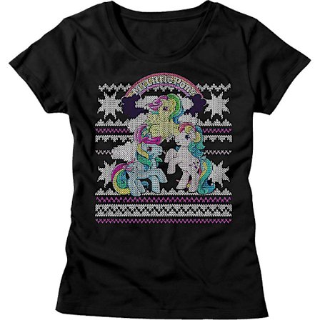 Junior My Little Pony Falsk Strikket Juletrøje