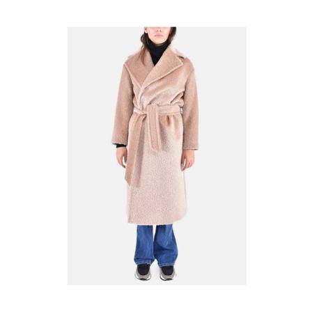 Max Mara Studio, Coats Różowy, Kobieta, Rozmiar: 2XS