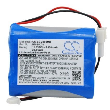 Batteri till Medicinsk för GIMA BM3, BM3 Plus, BM5