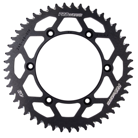 Corona Proworks Alluminio Nera - Yamaha YZ 400F 1998-1999