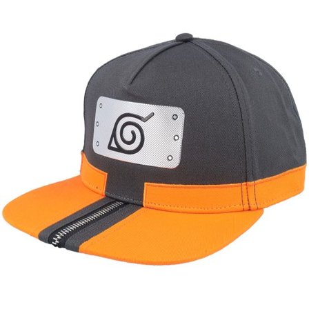 Difuzed - Orange snapback Keps - Naruto Shippuden Orange/Black Snapback @ Hatstore