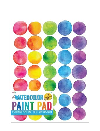 Ooly Watercolour Pad - Lil Watercolor 23X30,5 Cm - Multi/patterned - ONE SIZE