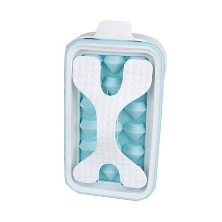 Isbitballform, Bærbar Ismaskin, Flaske, Lag 18 Isbiter, Isball, Boble, Krølling, Sammenleggbar