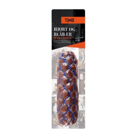 TINDSPK PØLSE M/HJORT&BL 0.22kg