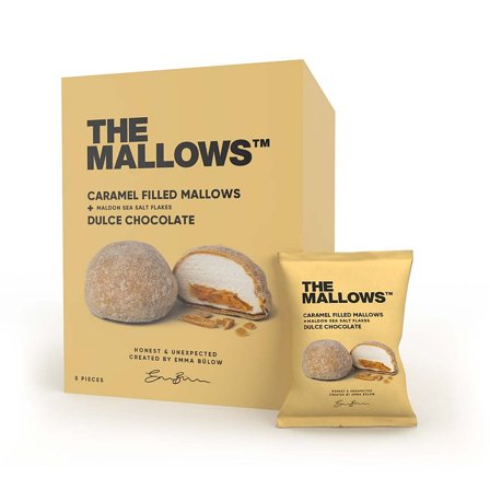 The Mallows Marshmallow Caramel Filled Dulce Chocolate, Helse & Madvarer, Snacks, Øvrigt
