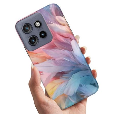 Motorola Edge 50 Neo - Skal/Mobilskal Feathers