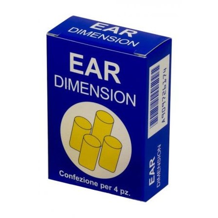 Ear Dimension Tappo Auricolare 4 Pezzi