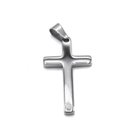 Silverfärgade kors hänge