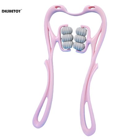 Plastik Punkt Terapi Nakke Massage Massageador Massagem Relief Håndholdt Nakkemassageapparat til Nakke Skulder Punkt Relief