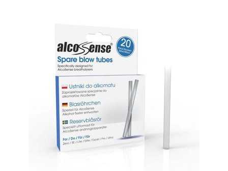 AlcoSense Munstycke 20/fp - Lyreco - Skyddsutrustning - Personligt skydd - Alkoholmätare