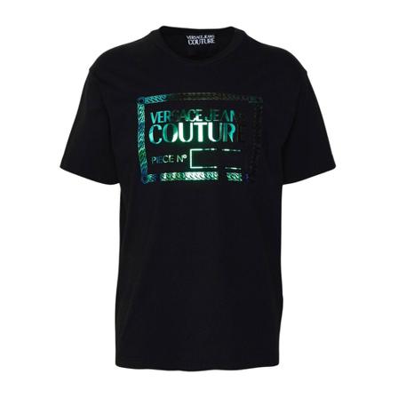 Versace Jeans Couture, Tee Zwart, Heren, Maat:XL