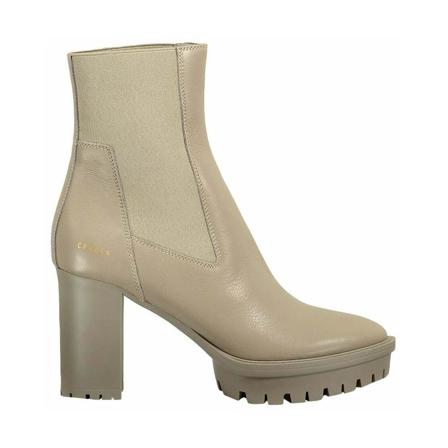 Copenhagen Shoes, Heeled Boots Beige, Dames, Maat:36 EU,rubber