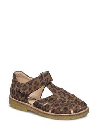 Sandals - Flat - Closed Toe - Shoes Summer Shoes Sandals Brun ANGULUS