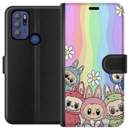 Yhteensopiva Lompakkokotelo Motorola Motorola Moto G60S Regnbage