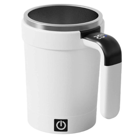 Elektrisk temperaturfølende blandekop til varme drikke. Bærbar USB-genopladelig, nyd perfekte drikkevarer hvor som helst. Hjemmefritid