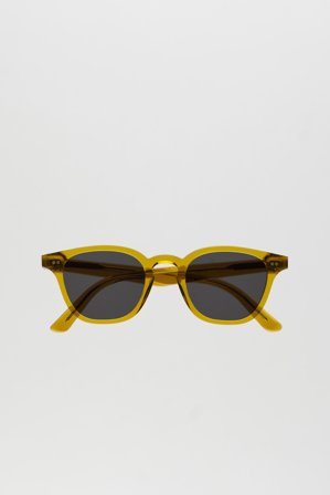 River Caramel - grey solid lens