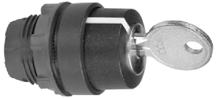 Schneider Electric ZB5AG7 Avainväännin 3 asentoajousipalautus, Kytkimet & pistorasiat