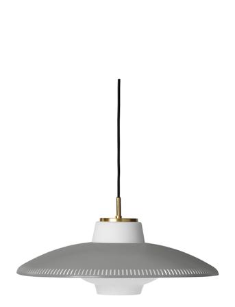 Opal Shade Pendant Home Lighting Lamps Ceiling Lamps Pendant Lamps Grå Warm Nordic