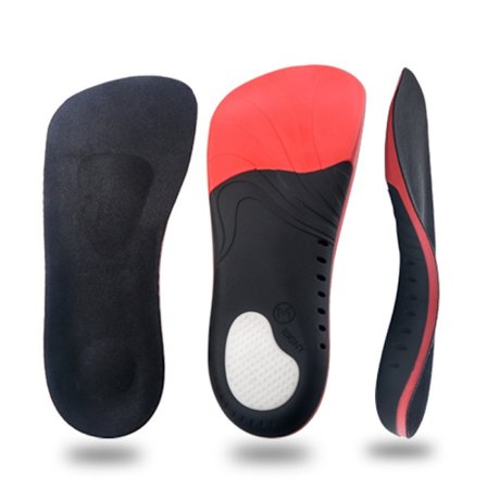 Ortopædiske indlægssåler til svangstøtte, flade fødder og hælsmerter - 1 par