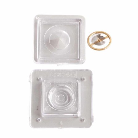 7S36 Urverksbalansehjul Full Swing Hårfjær Reparasjonsdeler Sølv