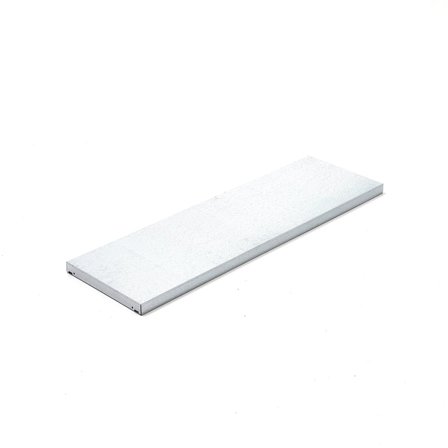 Hylle, B1000 D300 mm, maks. 70 kg, 1-pk., galvanisert