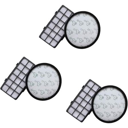 6 stk Hepa-filter for Rowenta X-trem Power Cyclonic (ro69xx) støvsuger Hepa-erstatning for Ro