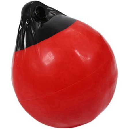 Kraftig PVC Båd Bold Rund Ankerbøje Dock Bumper Bold Oppustelig Beskyttelse Marine Fortøjningsbøje Rød