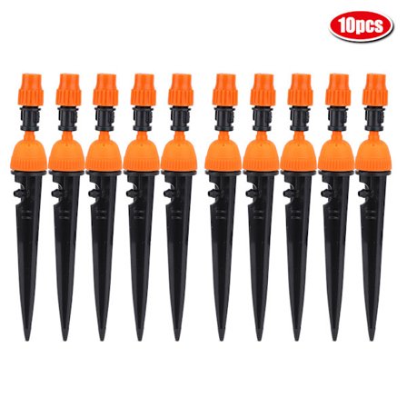 Drypvandingssystem Dyse Sprøjte Have Plante Slange Selv Vandende (10 stk)