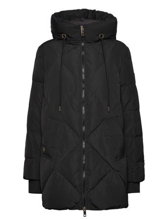 Aimee Down Jacket Fôret Jakke Svart MOS MOSH*Betinget Tilbud