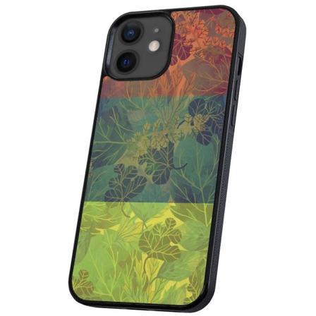 iPhone 12/12 Pro - Kuoret/Suojakuori Lehtikuosi Multicolor