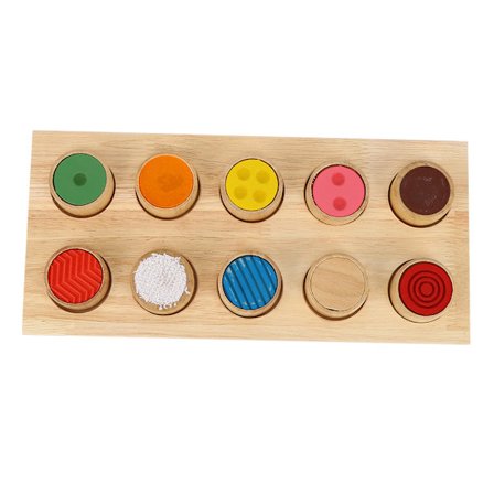 Farve Kognition Byggeklods Legetøj Træ Børn Førskole Pædagogisk Legetøjsspil