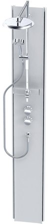 Contura Showerama 10-5 Duschset vit, 286 cm, Badrum