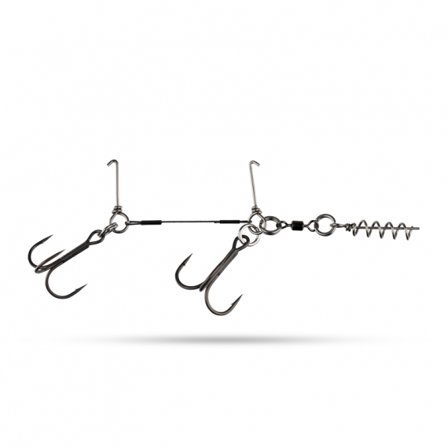 Söder Tackle Belly Stinger Black Coated Wire - L (#2/0 + #1/0)