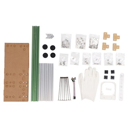 ATX Computer Open Case Bracket Bra Støtte til Varmeafledning 4 PCI Slot Farvet Aluminiumlegering DIY Bar Ramme til Hjem Grøn Sølv