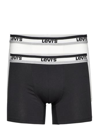 Levis Men Sprtswr Logo Boxer Brief Boxerkalsonger Multi/mönstrad Levi ́s