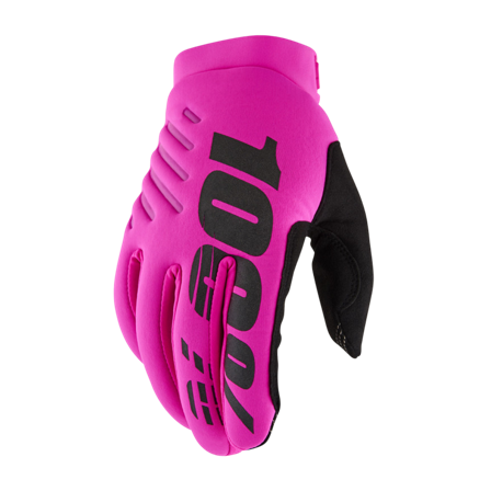 Crosshandschuhe 100% Brisker Neon-Pink L