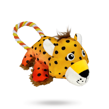 KONG - KONG Cozie Tuggz Cheetah - Hundleksaker
